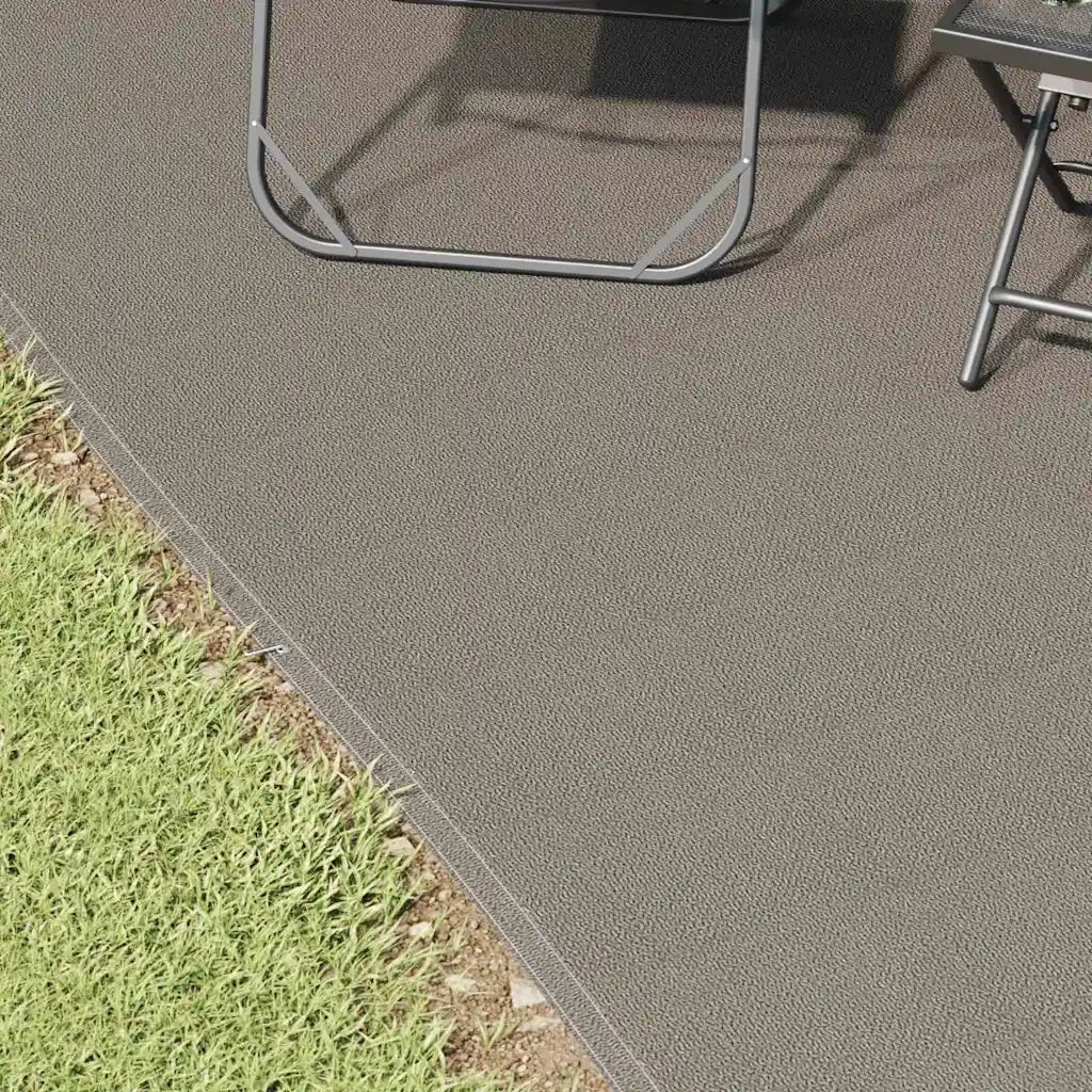 Tappeto da Tenda Grigio chiaro 500 x 400 cm Polietilene 42000201