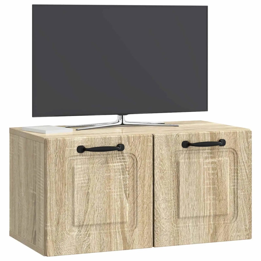 Mobile Porta TV da Muro Rovere Sonoma 59,5 x 31 x 30 cm 899387