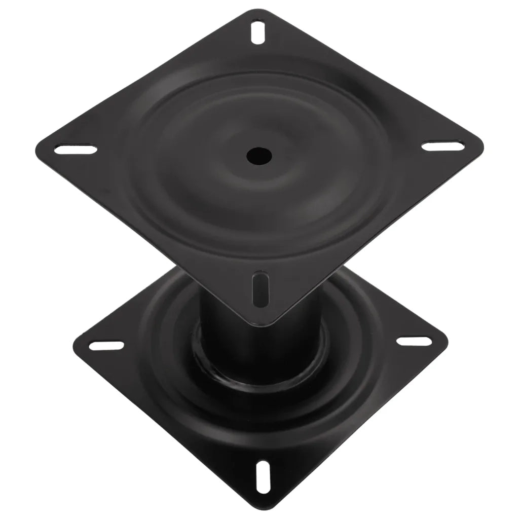 Supporto per Sedile da Barca Nero 18 cm in Acciaio