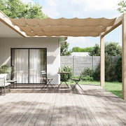 Paravento Verticale-Pannello per balcone Grigio Talpa 140x800 cm in Tessuto Oxford