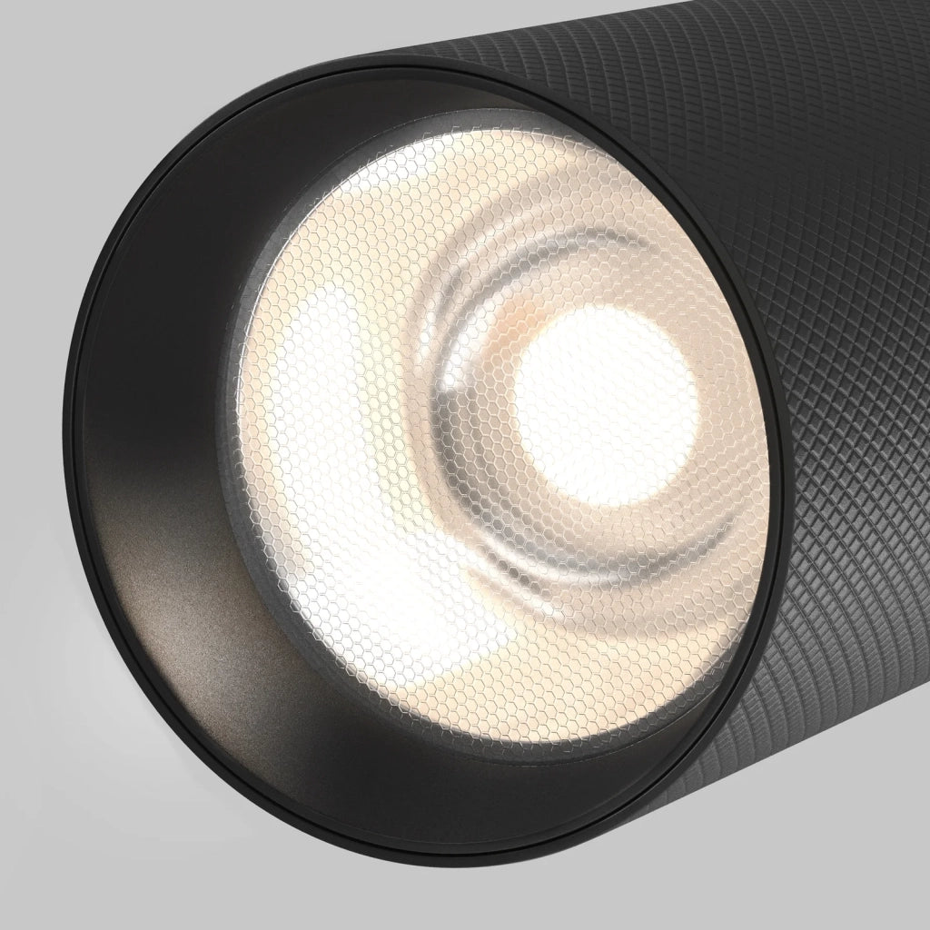 Maytoni Lampada Da Binario Exility Artisan 1 Luce LED Integrato Nero Alluminio