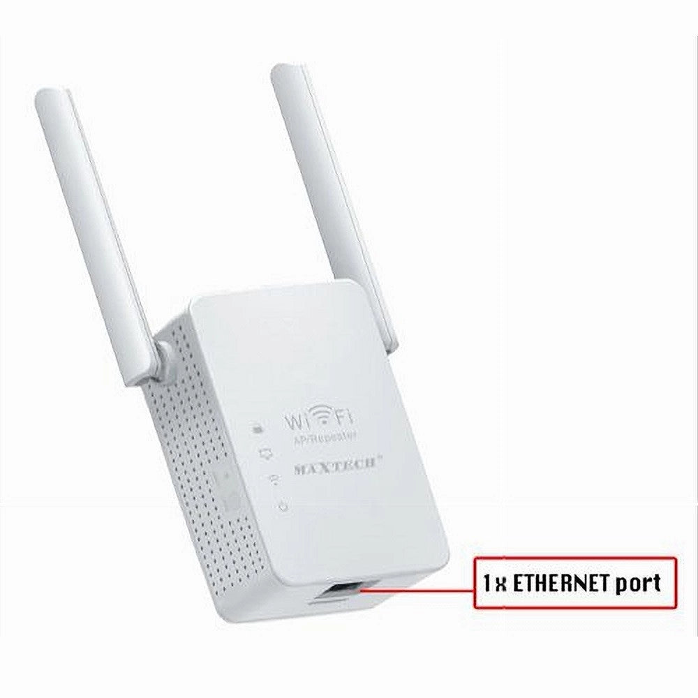 Trade Shop - Wifi Range Extender Lv-wr13 Ripetitore Amplificatore Di Segnale 300 Mbps Maxtech -