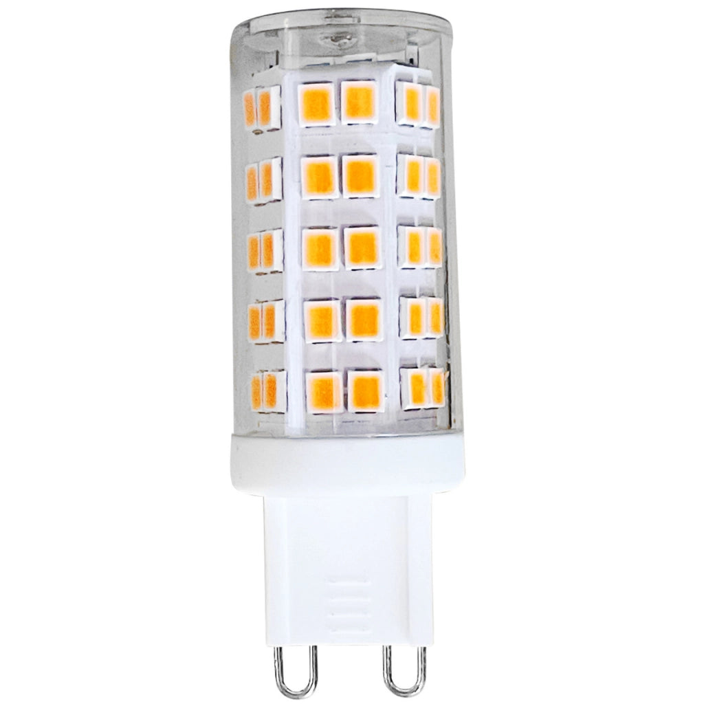 Lampadina LED G9 4W 420lm 3000K opale Polux Platinum