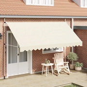 Tenda da Sole Retrattile Manuale 400 cm Crema
