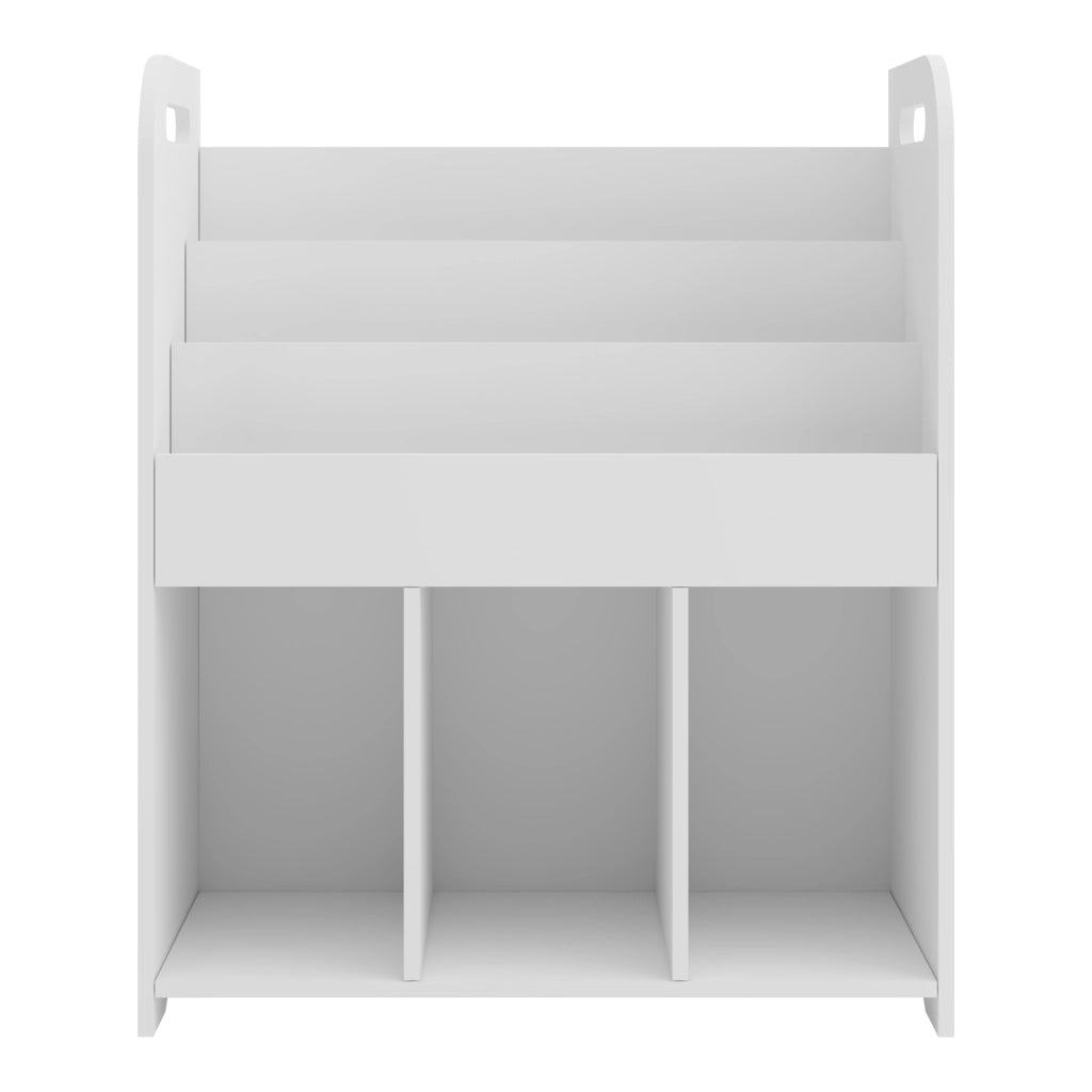 Scaffale per Cameretta Røyrvik Mobile per Libri Giochi 75x62x29 cm Unicorno [en.casa]