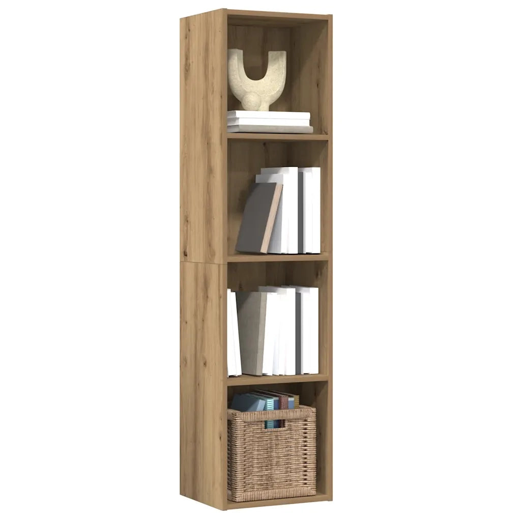 Libreria/Mobile TV Legno Antico 36x30x143 cm Legno Multistrato