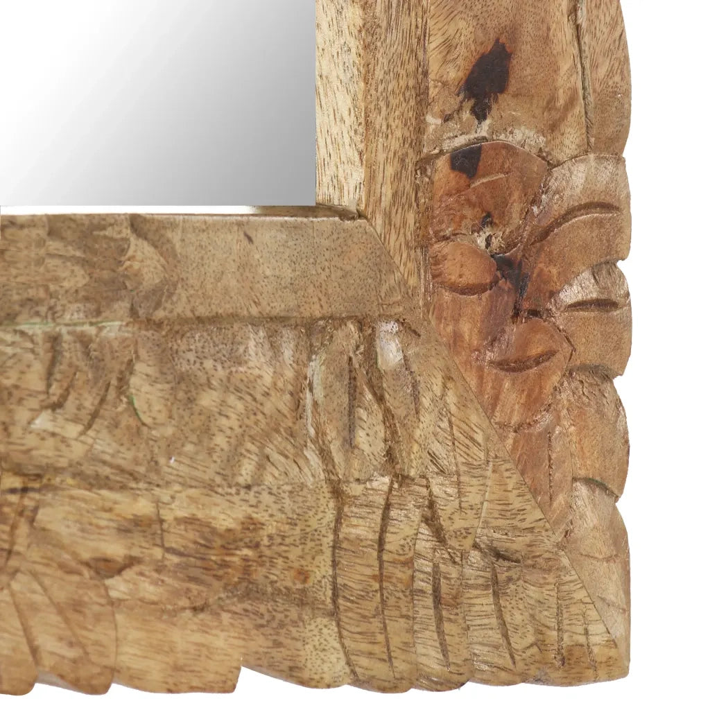 Specchio 50x50 cm in Legno Massello di Mango cod mxl 55720