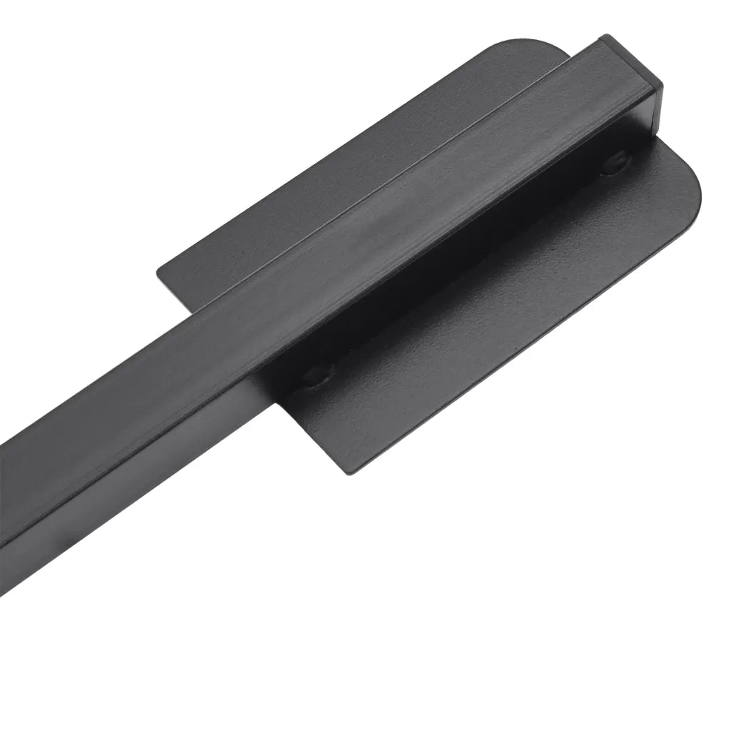 Base Pieghevole Ombrellone Palo Ã˜38/48 mm Nero Lucido Acciaio
