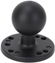 Montaggio a pallini da 1,5 pollici, Montaggio a pallini da 1,5 pollici con foro AMPS in alluminio, piatto rotondo per montaggio RAM, misura C, pallino doppio, braccio a gomito doppio