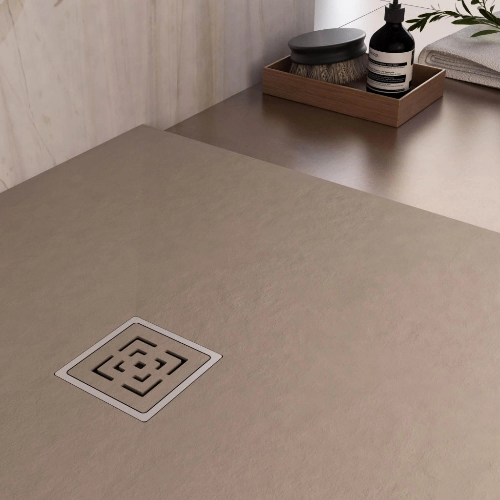 Piatto Doccia in Pietra 90x160 cm Bonussi Canton Moka