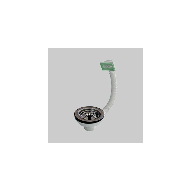 PILETTONE PER LAVELLO INOX CTP Ø 90 mm - Att. 11/2 - MARY PLAST