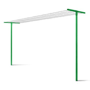Andrys Stendi Biancheria Esterno Smontabile Verde H220cm (Filo 20m)