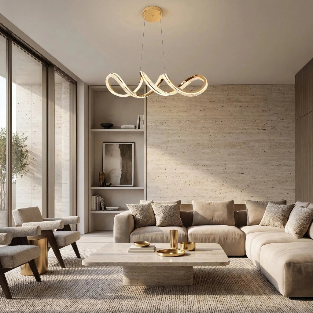 Lampada A Sospensione Da Soffitto G154-cp Gold