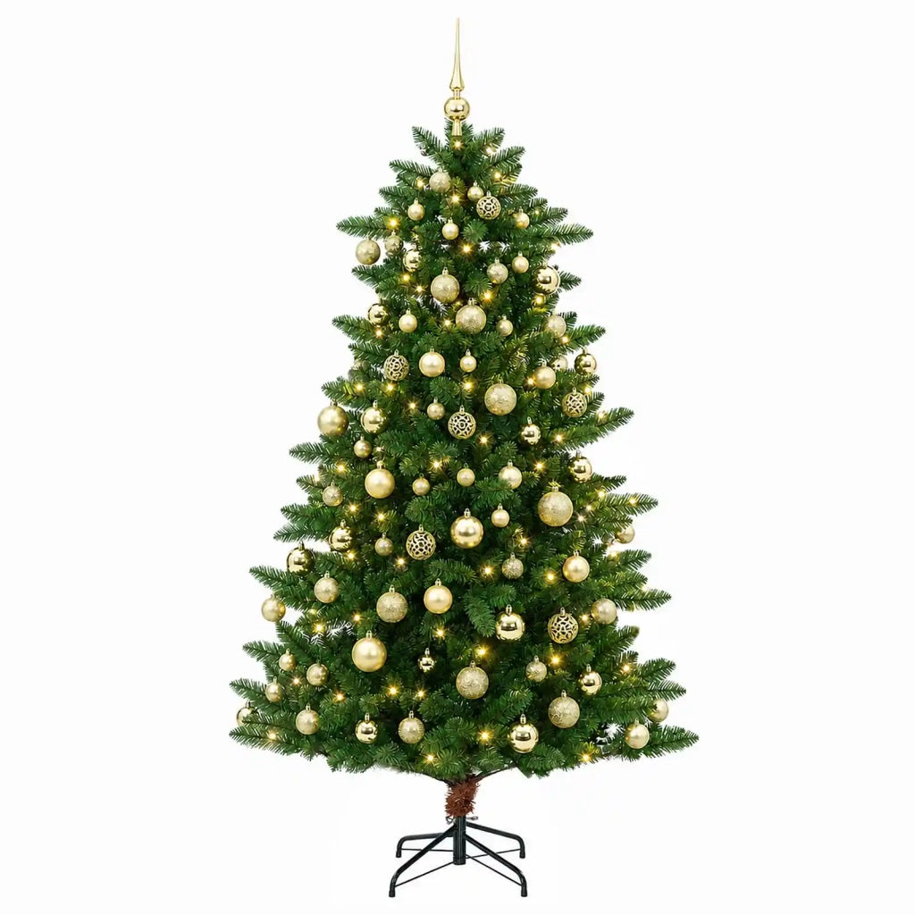 Artificial Christmas Tree with Bauble 180 cm 300 LED 3461387