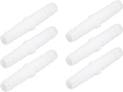 Connettore slang in plastica - Fitting per pilastra - Qualità duratura e resistente ai solleticolamenti - Bianco - Per pompa e silicone