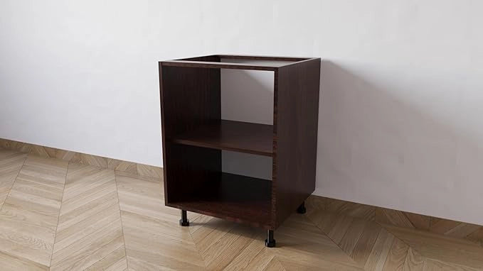 Mobile Base 60 Compreso Di Anta. H 72 Cm L 60 Cm P 55.5 Cm. Spedizione In Kit Wenge'