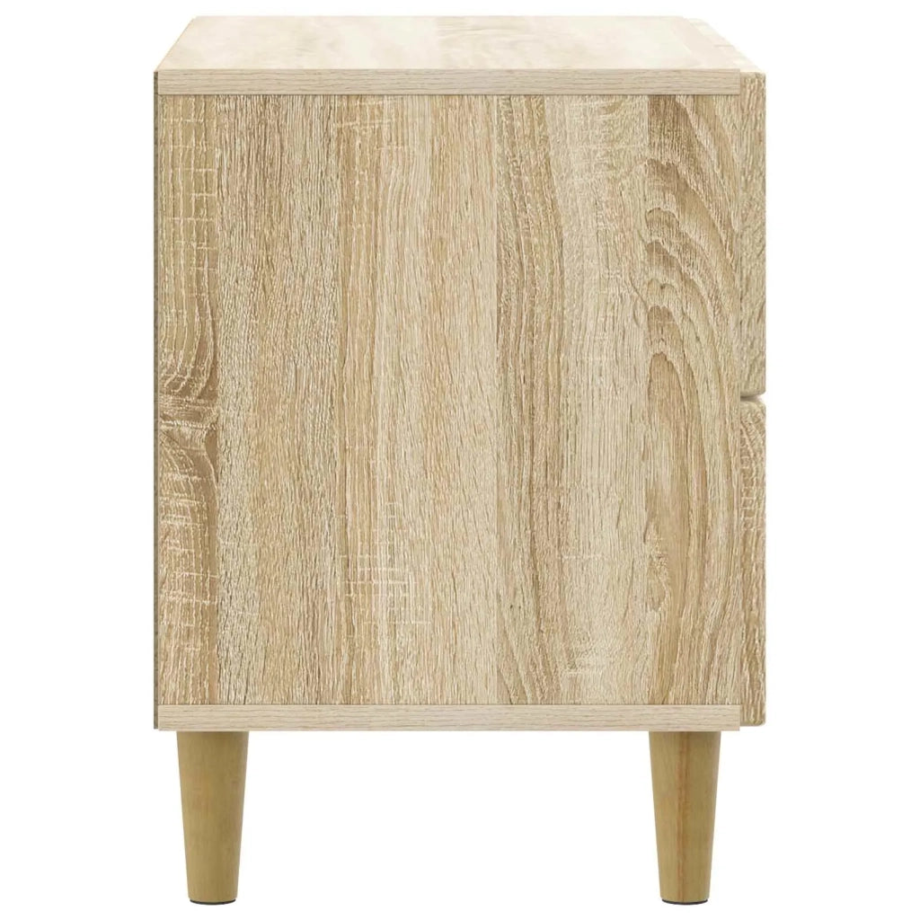 Armadio da Notte con cassetto Rovere Sonoma 62 x 34,5 x 48 cm