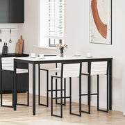 Tavolo da bar Bianco 110 x 55 x 105 cm Pino massello