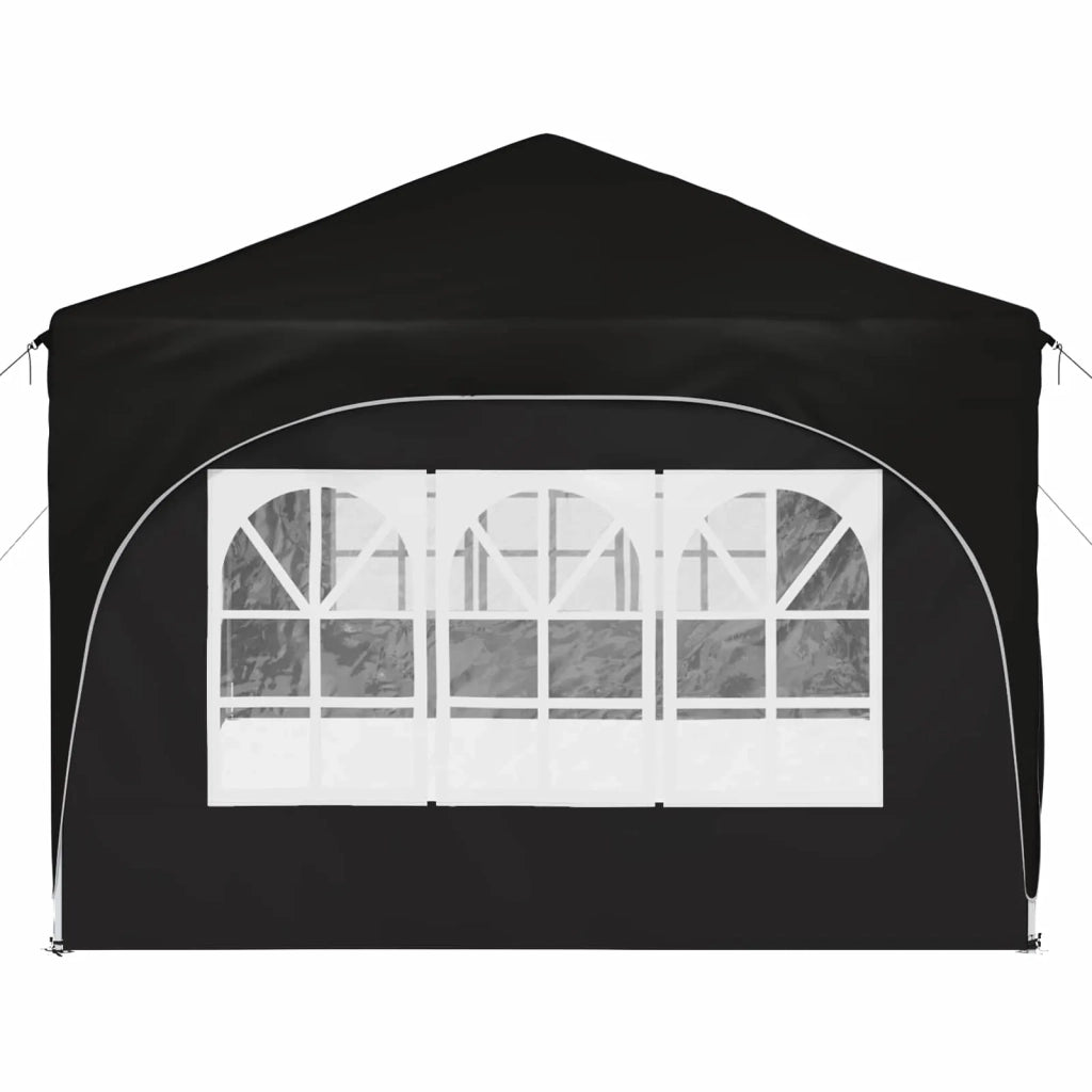 Tenda per feste a pop-up Nero 575 x 288 x 245 cm Tessuto Oxford 42019909