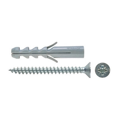 TASSELLO CON VITE ACCIAIO SV  FISCHER- 8- FISCH- pezzi 50