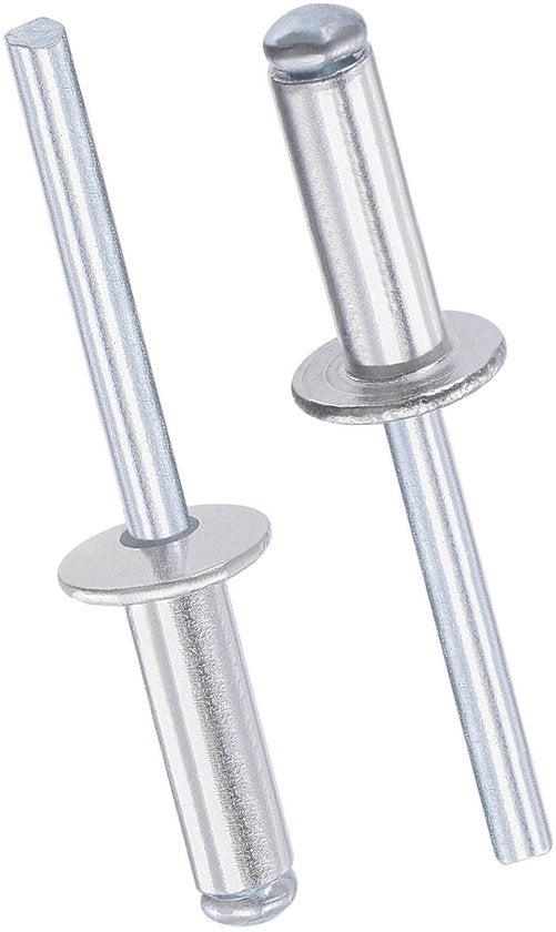 Viti a espansione 6 mm x 20 mm - Viti a espansione in alluminio - Resistente alla corrosione - Per fissaggio metallico - 25 pezzi - Leggero e robusto - Viti a espansione