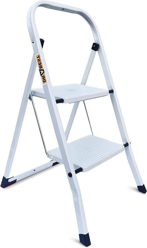 Scale a Soglia Multifunzionale a 2 Trappole con Larghezza di Carico 150kg - Materiale in Alluminio - Scaletta a Trappole Multifunzionale