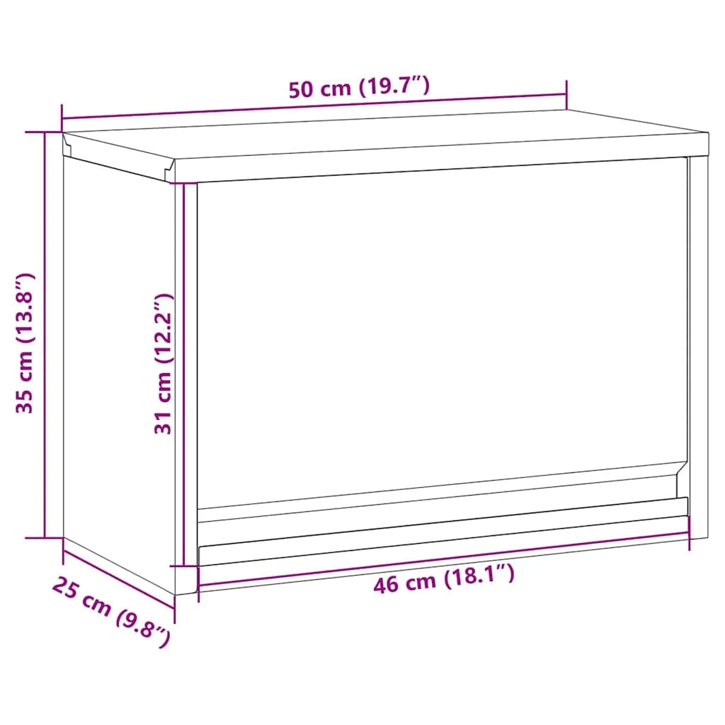 Mobiletto portautensili interno con cassetti e ripiani 50 x 25 x 35 cm acciaio rosso 02_0058035