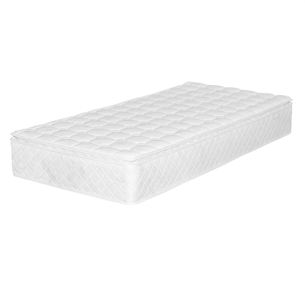 Materasso Ortopedico 90x200 cm H3 con 7 Zone; Molle Insacchettate e Schiuma Ondulata Certificato OEKO-TEX