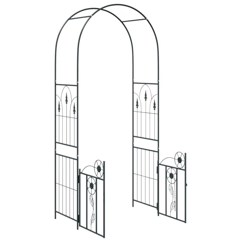 Arco da Giardino con blocco Nero 102 x 50 x 218 cm CFW6666258