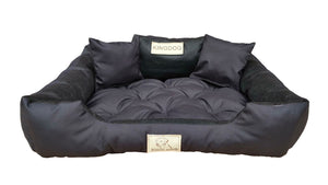 AIO FACTORY 115x95 cm KINGDOG Cuccia per cani impermeabile personalizzabile Nero