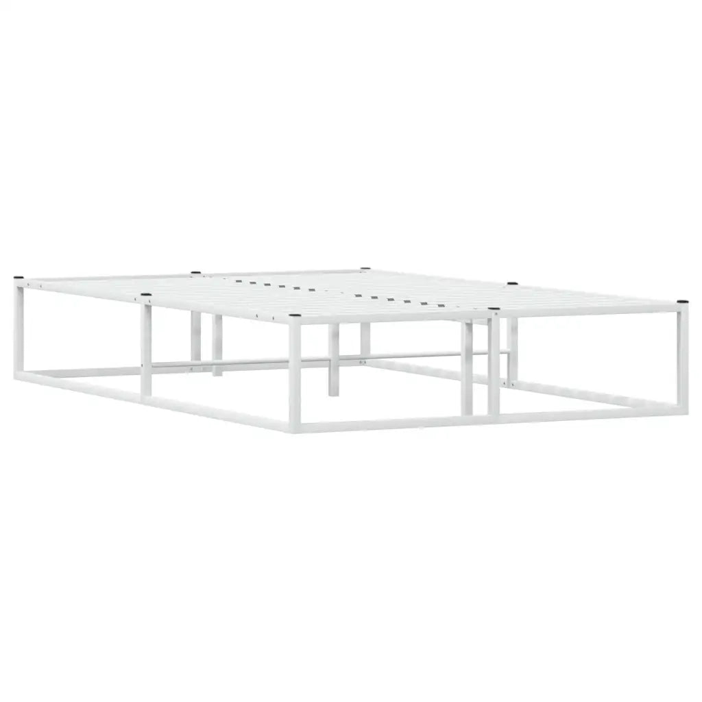 Giroletto senza Materasso Bianco 120x200 cm in Metallo 4017424