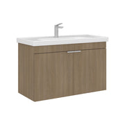 Mobile lavabo "Desna 90" - 90 x 45 x 58 cm - Rovere Sonomo