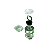 Piletta per lavello ceramica BONOMINI in polipropilene e acciaio 1'1/2x40
