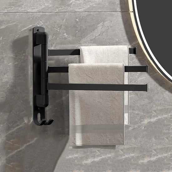 Maniglione per asciugamani da parete - Asciugamani da parete con 3 barre - Adatto per bagno/cucina/wc - Nero 

Modello: 
Specifica: 
Codice prodotto: