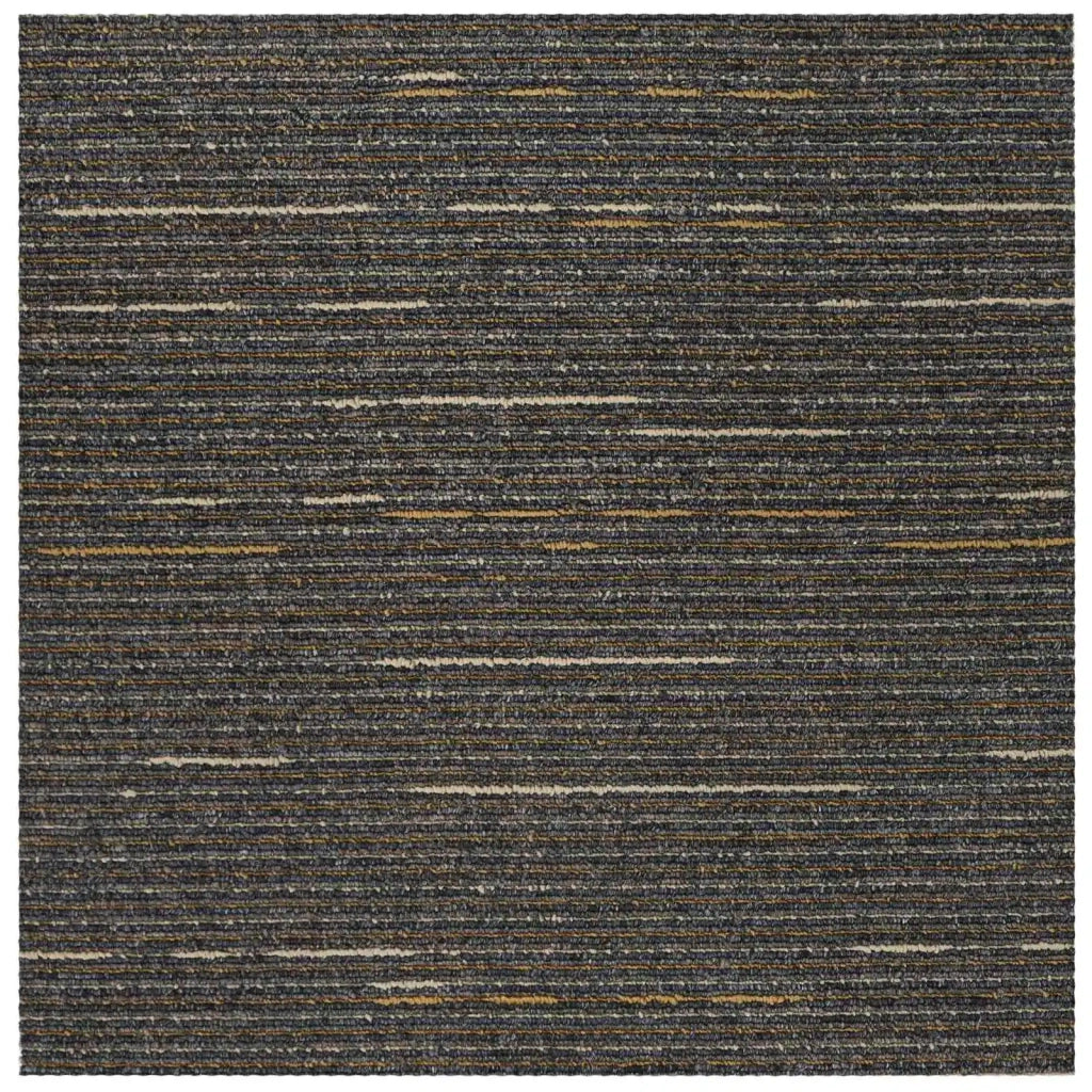 Piastrella per Tappeto Striato Marrone Chiaro 50 x 50 cm 20 pz CFW9329193