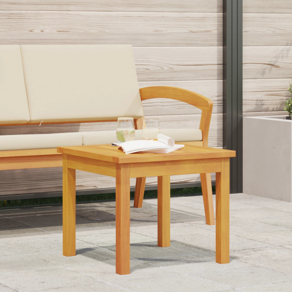 Tavolino  45x45x38 cm in legno massello di acacia