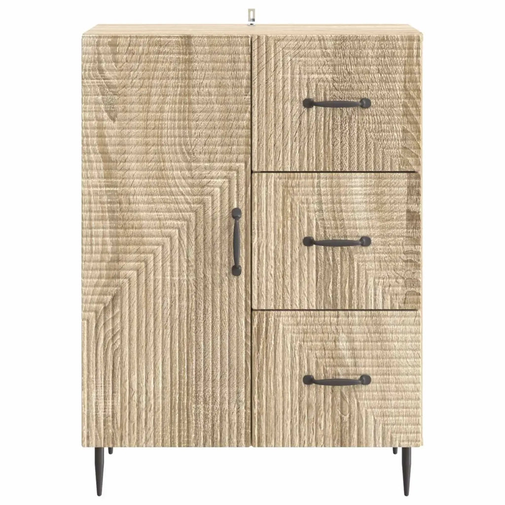Credenza Rovere Sonoma 66 x 34,5 x 89,5 cm Legno ingegnerizzato 894857