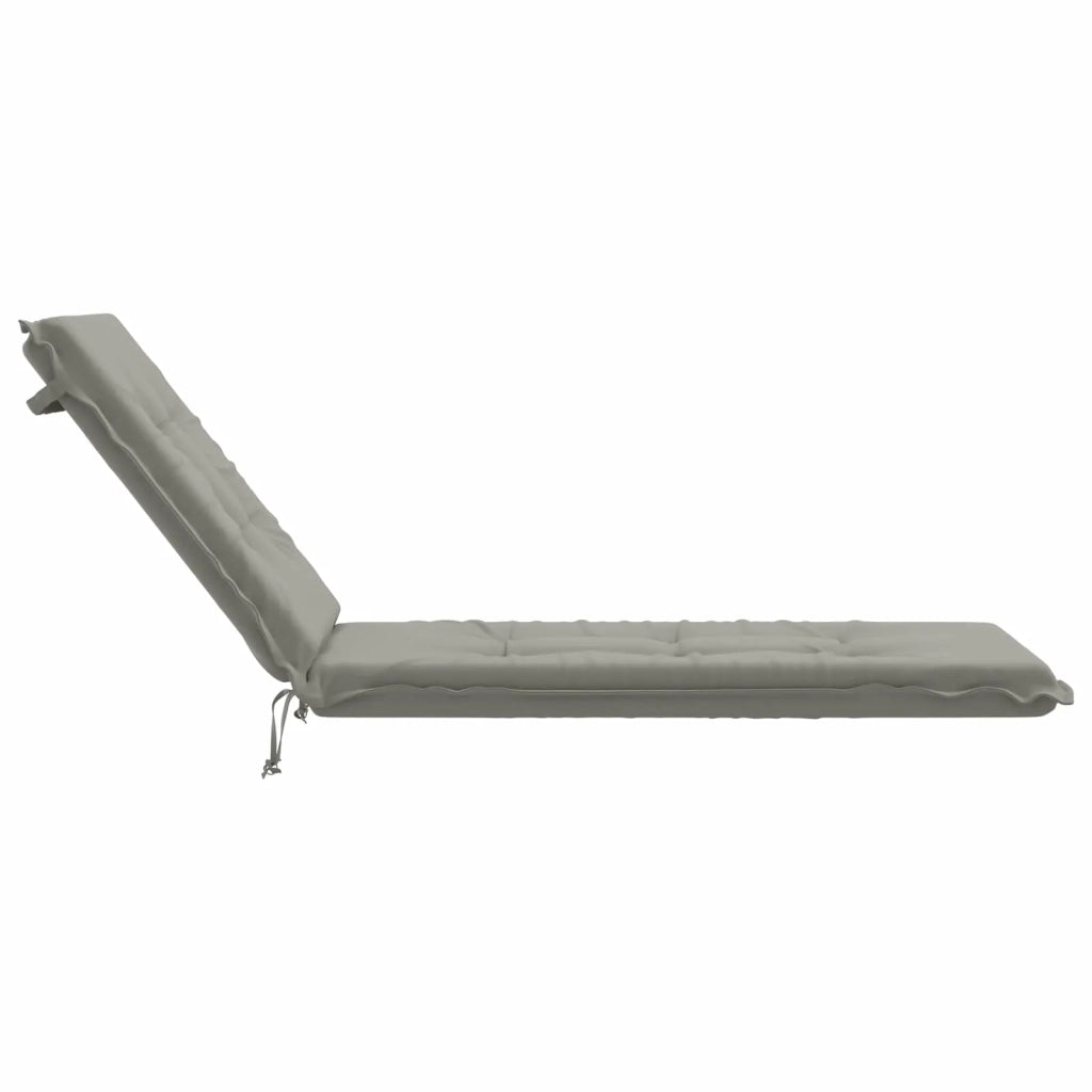 Cuscino per Lettino GEMERT 100% Poliestere Grigio 947359