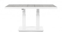 Tavolo da Giardino 140x85x49-72h cm Truman Bianco