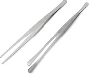 Pincetta in acciaio inossidabile - pinza da cucina, pinza per griglia - 2 pezzi - 30 cm
