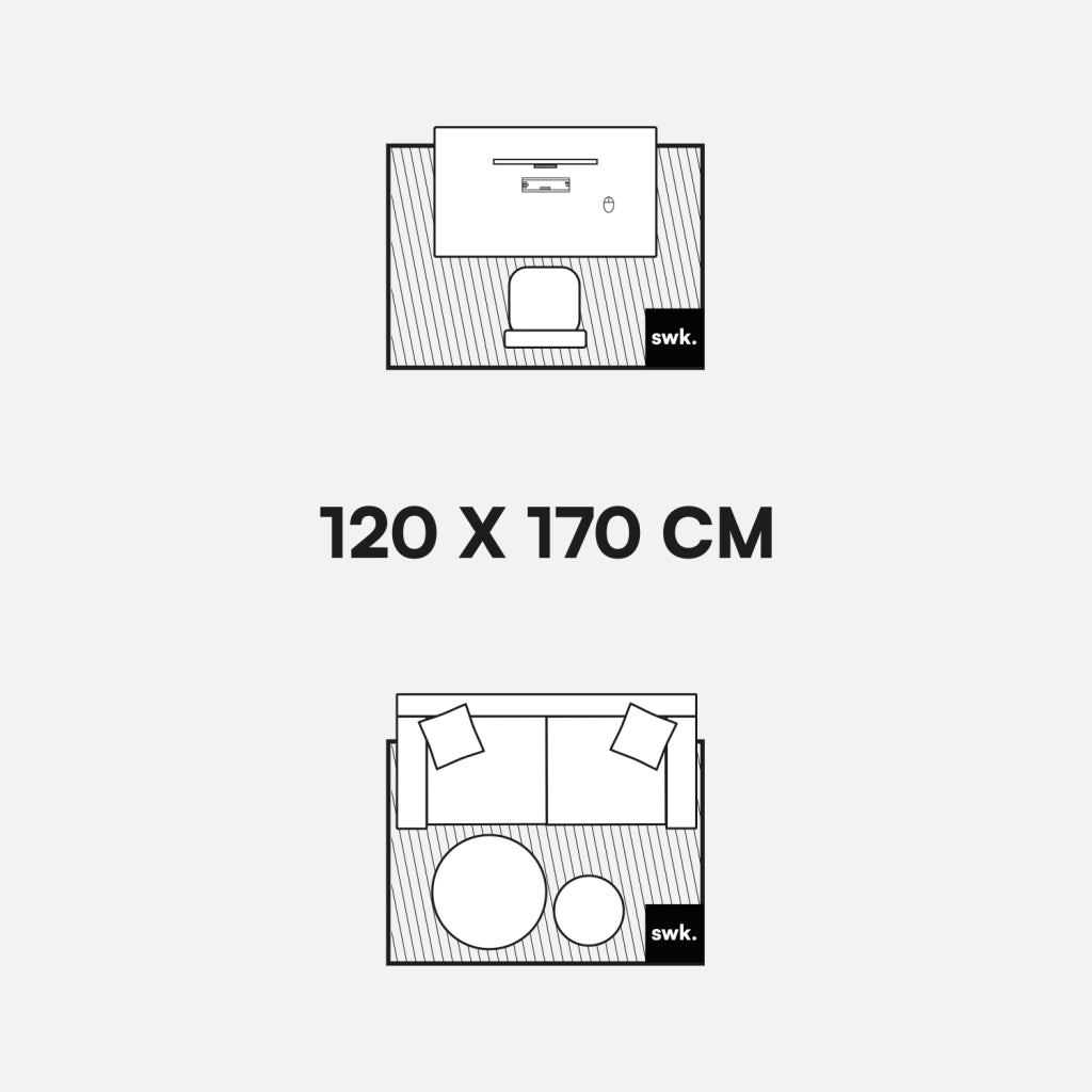 Tappeto da interno con motivo grafico marrone, rosa e beige