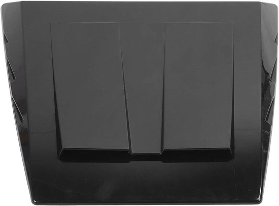 Vendita Auto Luchtstroom Deksel Glanzend Nero - Materiale Duurzaam ABS - Installazione Facile - Dissipazione del Calore - Accessori Universali - Ingresso dell'Aria