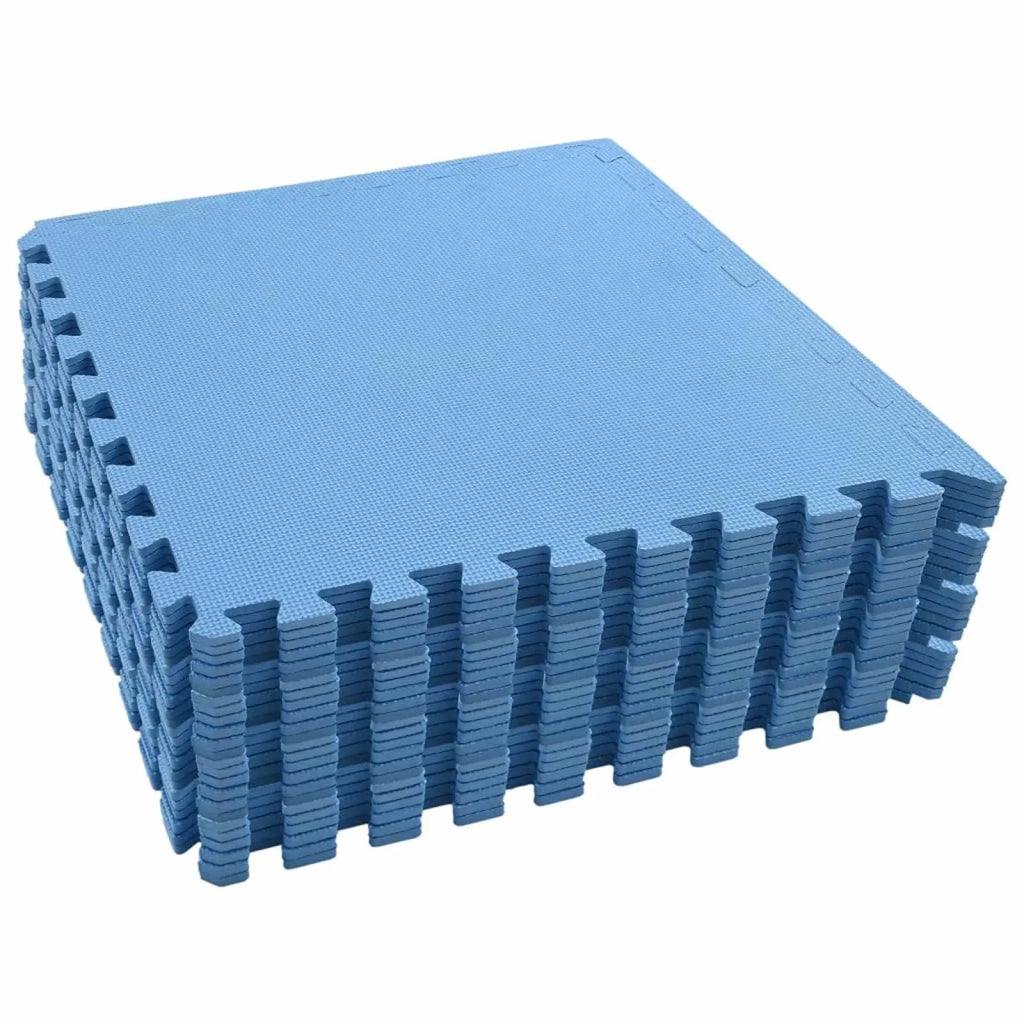 Tappetino per piscina 24 pcs Blu 8,64 ㎡ Schiuma EVA 3433278