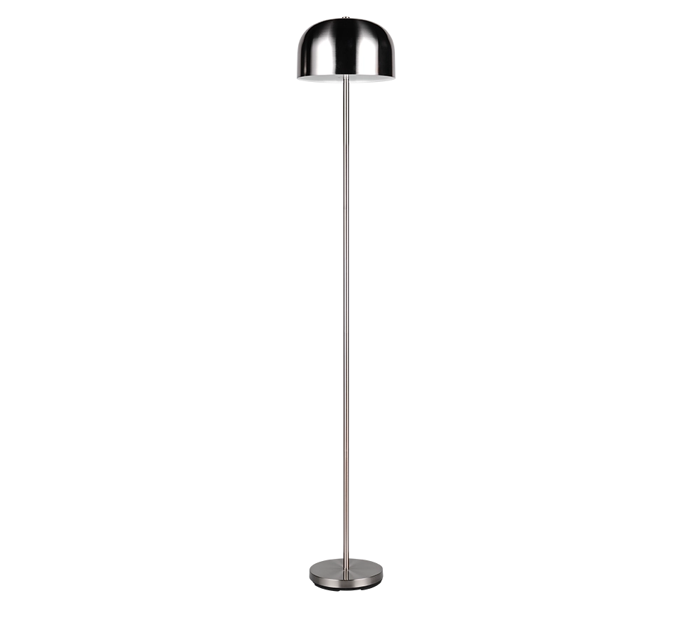 Piantana LED ricaricabile, metallo, acciaio, H 147 cm, Jeff