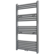 Portasciugamano Radiatore Riscaldamento Centrale Dritto 600x1160 mm Grigio  cod mxl 76462
