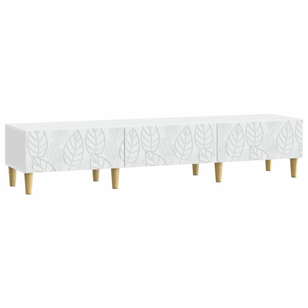 Mobile TV 147 x 34,5 x 30 cm Bianco Legno ingegnerizzato 895165