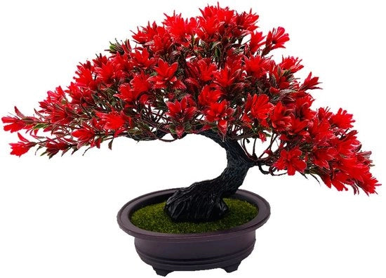 Pianta Artificiale di Juniperus - Realistica - Decorativa - Finto Albero - Pianta da Interno - Decorazione per Soggiorno - Senza Manutenzione - Bonsai Finto