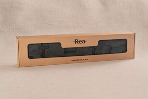 Set Accessori Da Bagno Rio Black 4 Pezzi