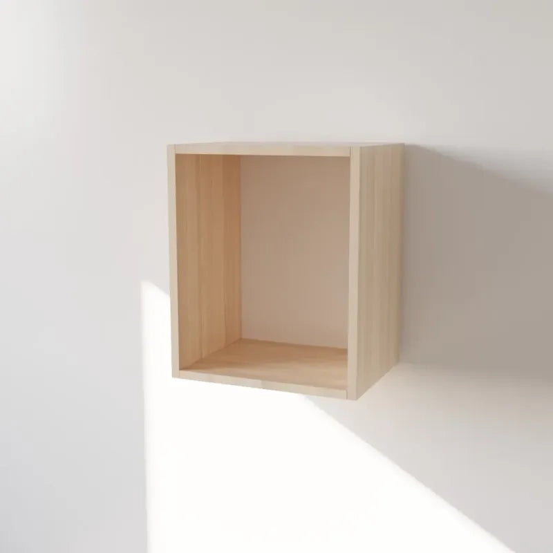 Pensile Cucina  in Legno Nobilitato Rovere Mobile Alto con 1 Anta, Pensile Componibile Moderno Made in Italy (H48XL40XP33cm)
