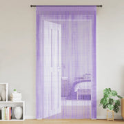 vidaXL Tende a Filo 2 pz Viola 140x250 cm